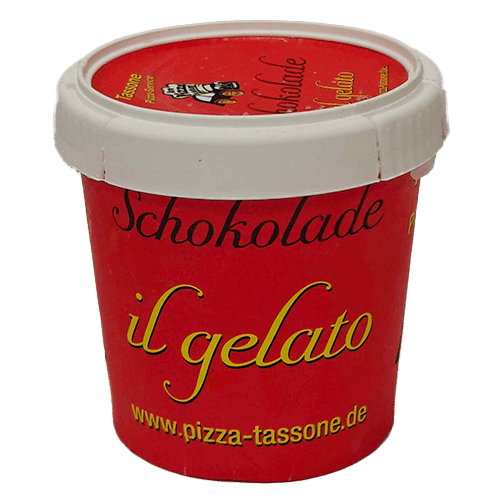 Italienisches Schokoladen-Eis