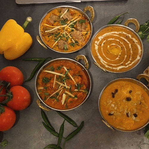 Lamb Curry & Chicken Curry