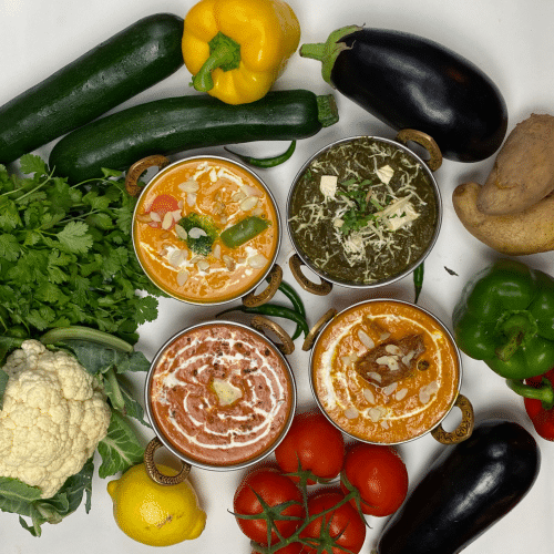 Lamb Vindaloo & Saag Paneer