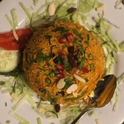 Vegetable Tofu Biryani
