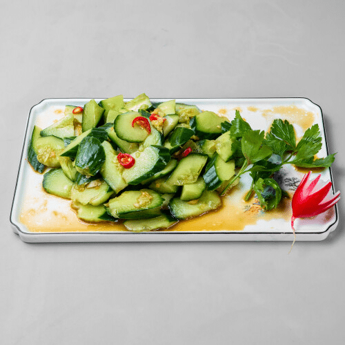 Gurkensalat (pikant)