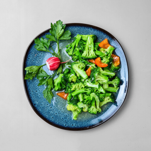 Gebratener Broccoli mit Knoblauch