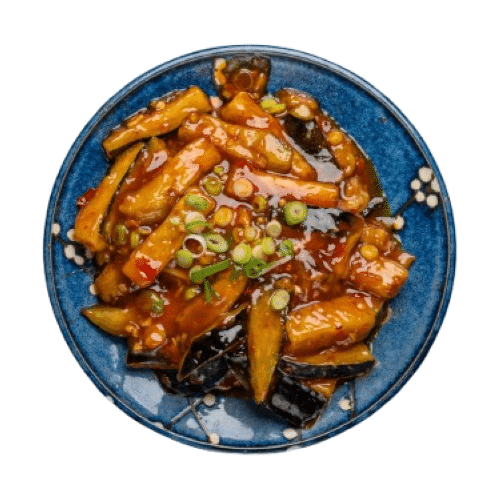 Auberginen mit Yuxiang Geschmack