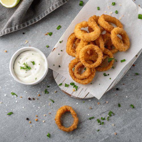 Crispy Onion Rings (8 Stück)