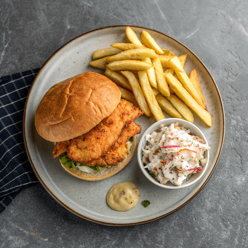 Hähnchenbrust Burger