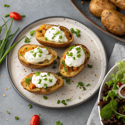 Potato Skins - Sour Cream and Chives