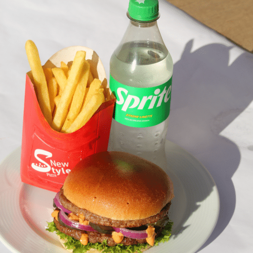 Double BBQ Burger Menü