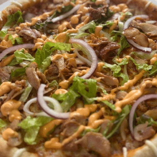 Party Chicken Döner Pizza