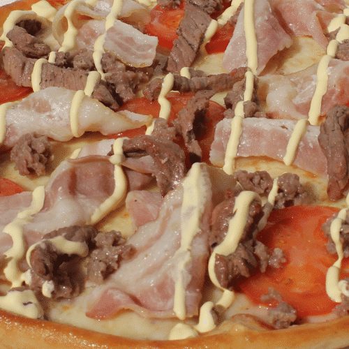 Pizza Steak & Bacon
