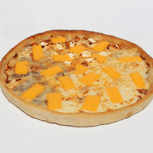 Pizza Vier-Käse Rand