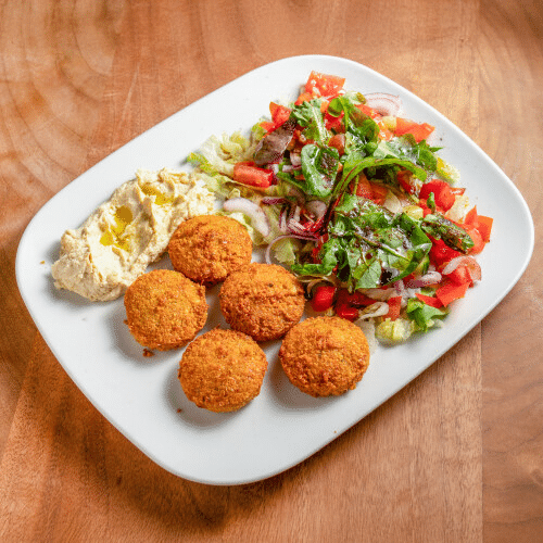 Falafel Platte (Vegan)