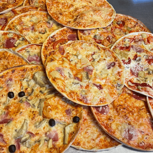 Pizza eigene Kreation