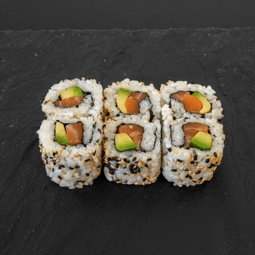Maki California mit Lachs
