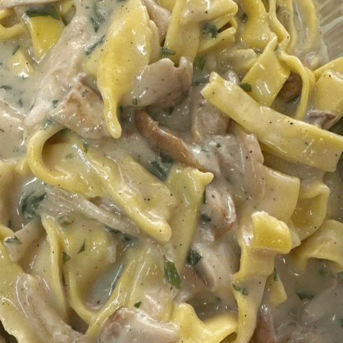 Tagliatelle mit Steinpilze
