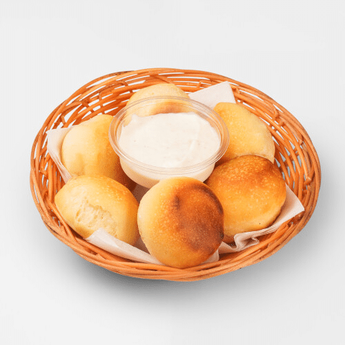 Pizzabrötchen mit hausgemachter Aioli