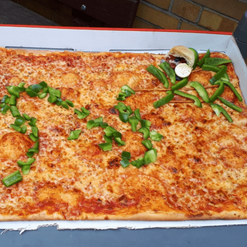 Pizzablech Margherita