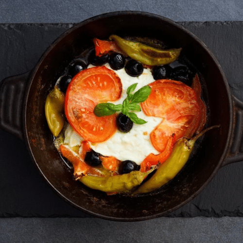 Feta aus dem Backofen