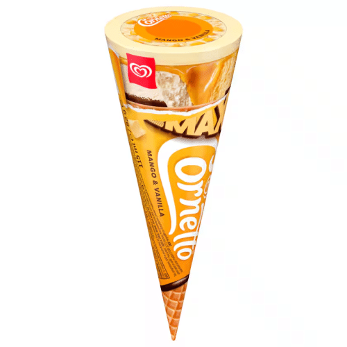 Cornetto Max Mango & Vanille