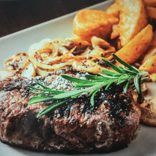 Wieder da: Original argentinisches Rumpsteak mit Kräuterbutter