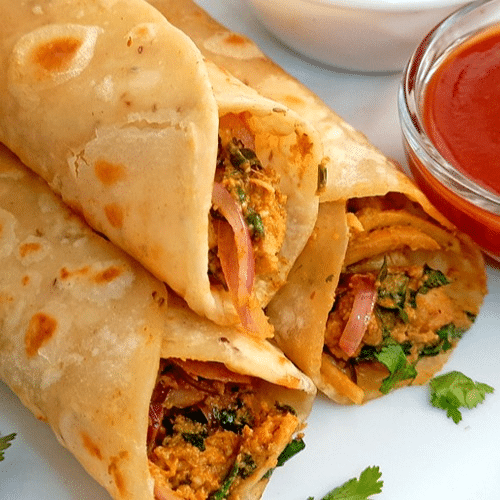 Chicken Kathi-Roll