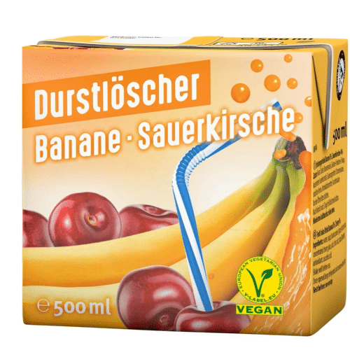 Durstlöscher Banane Sauerkische 0,5l