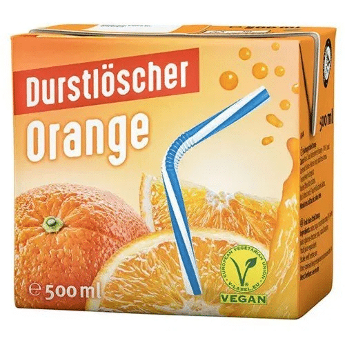 Durstlöscher Orange 0,5l