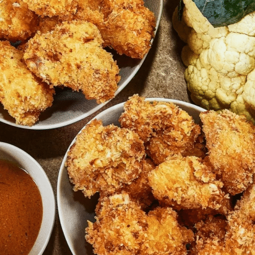 Gebackener Blumenkohl und Brokkoli