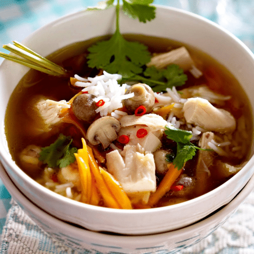 Hühnerfleisch Suppe