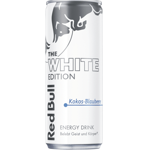Red Bull Energy Drink White Edition Kokos-Blaubeere
