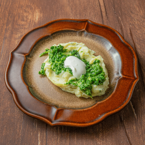 Spinat - Kartoffelpüree