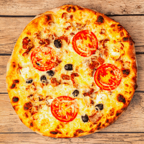 Döner-Hähnchen-Pizza