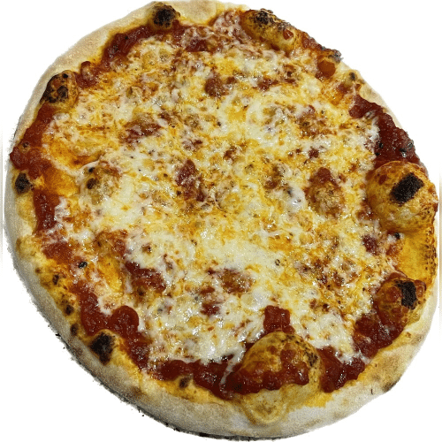 Manakish mit scharfer Sauce und Gouda (Ø 20cm)