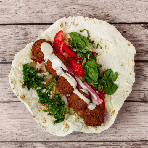 Falafel Sandwich (vegetarisch)