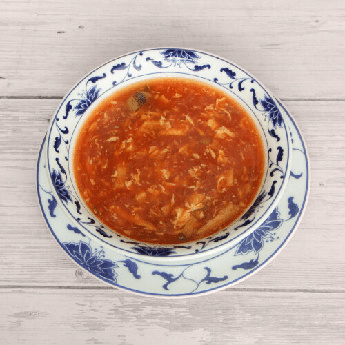 Pekingsuppe (sauer, scharf)