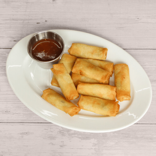 Vegetarische Mini-Frühlingsrollen (10 Stück)