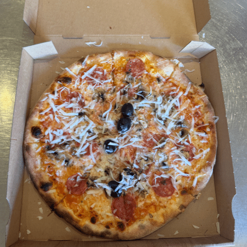 Pizza Diavolo (scharf)