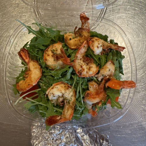 Salat Scampi