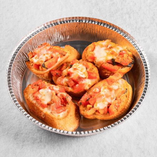 Bruschetta mit Mozzarella