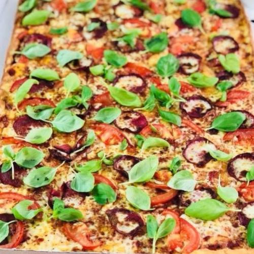 Party Pizza-Angebot