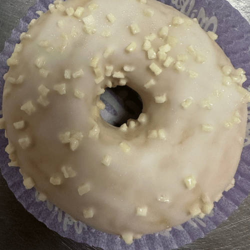 White Donuts Crumble