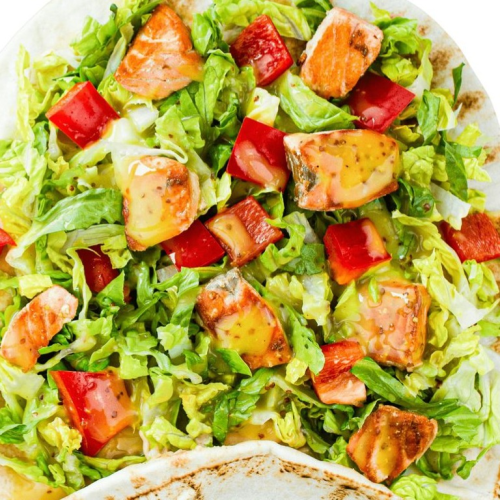 Lachs Wrap