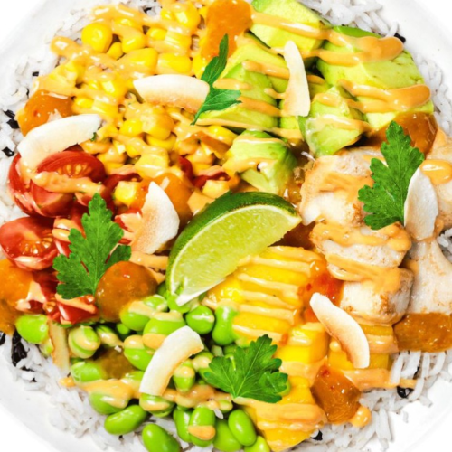 Mango Chicken Bowls