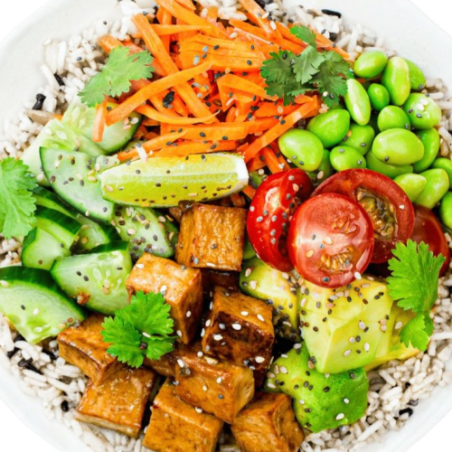 Teriyaki Tofu Bowls