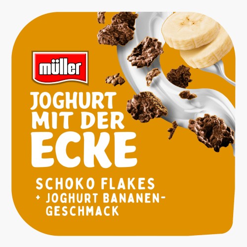Müller Joghurt Mit Der Ecke Schokoflakes 150g