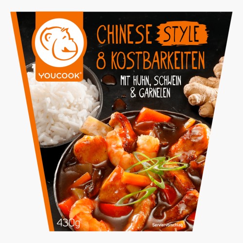Youcook Chinese Style 8 Kostbarkeiten 430g