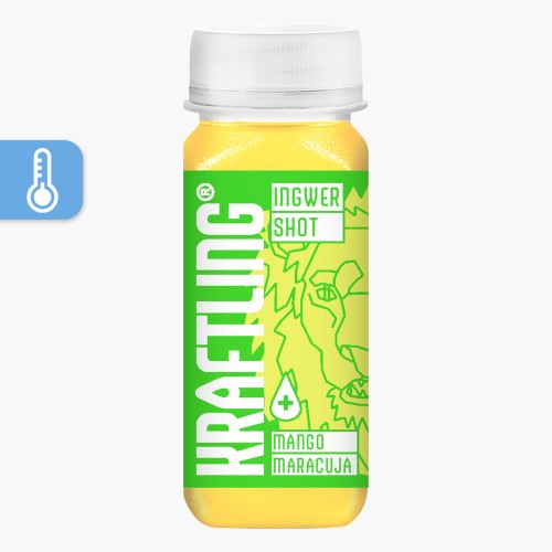 Kraftling Ingwershot Mango-Maracuja 60ml
