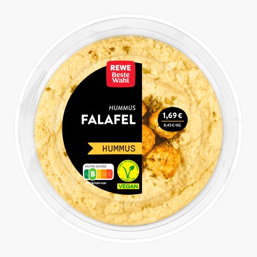 Rewe Beste Wahl Hummus Falafel vegan 200g