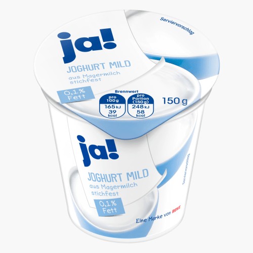 Ja! Joghurt Mild 0,1% 150g