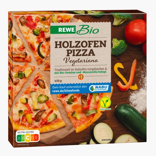 Rewe Bio Holzofen Pizza Vegetariana 410g