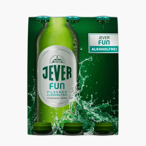 Jever FUN Alkoholfrei 6x0,33l (<0,5% vol.)